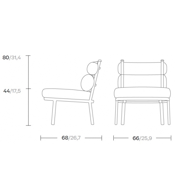 Roll Kettal Club Armchair