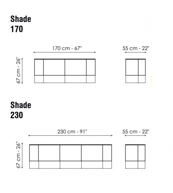 Shade Bonaldo Buffet