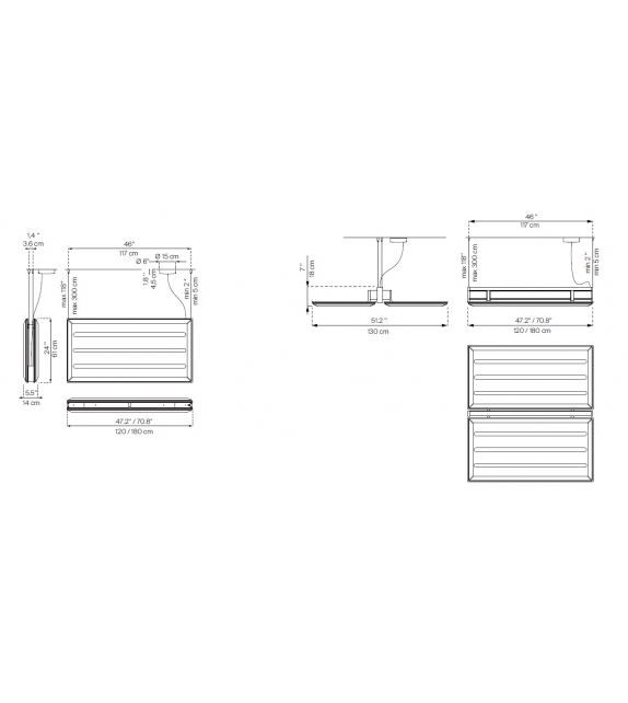 Diade Luceplan Suspension Lamp
