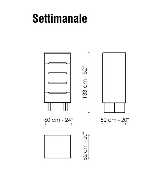 Wai Bonaldo Semainier