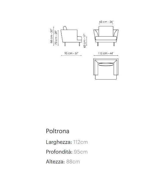 Lars Bonaldo Modular Sofa