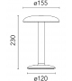 Prêt pour l'expédition - Gustave Flos Lampe de Table