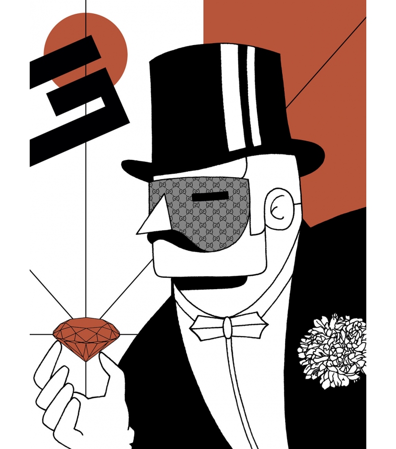 DH-014 Momenti Deckorative Platte