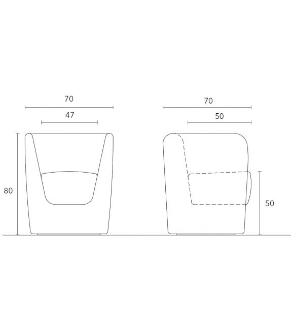 Oplà Pianca Fauteuil