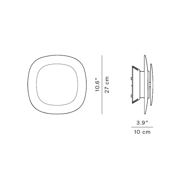 Luthien Luceplan Lámpara de Pared
