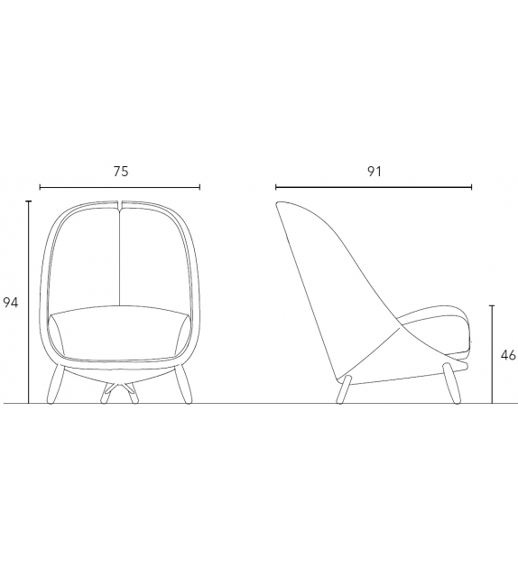 Calatea Pianca Armchair