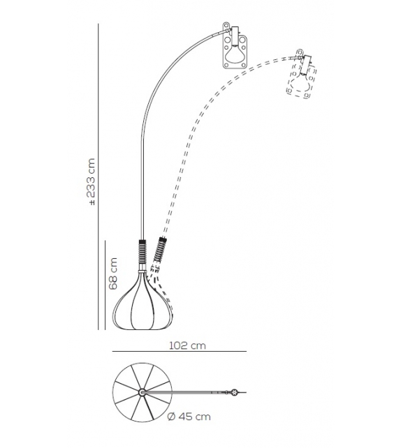 Bul-Bo Axo Light Floor Lamp
