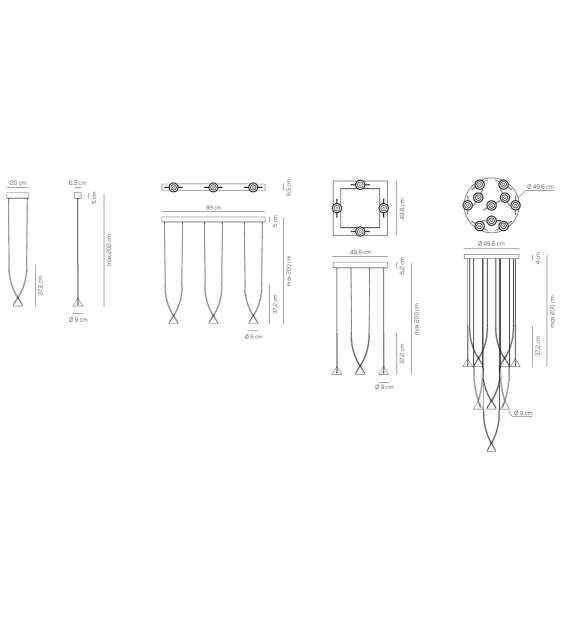 Jewel Axo Light Pendant Lamp