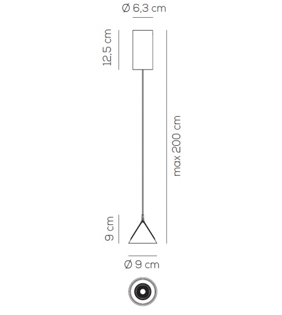 Jewel Mono Axo Light Pendant Lamp