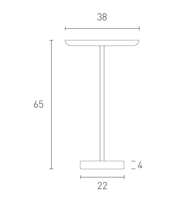 Contralto Pianca Table D'Appoint Haute