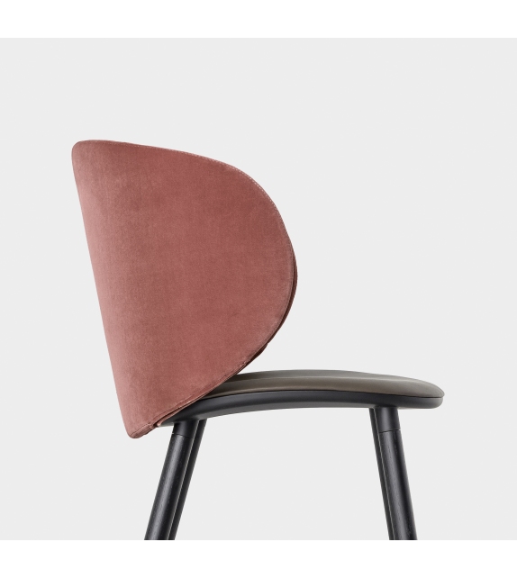 Dua Kristalia Sedia con Gambe in Legno