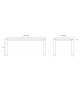 Woody Table Pianca