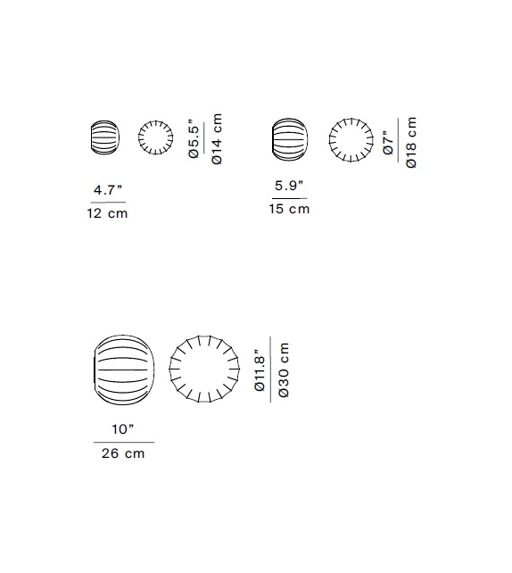 Lita Luceplan Applique / Plafond