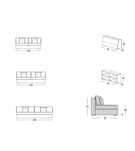 Gran Milano Marac Divano