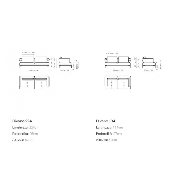 Aliante Bonaldo Modular Sofa