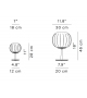 Lita Luceplan Lampe De Table