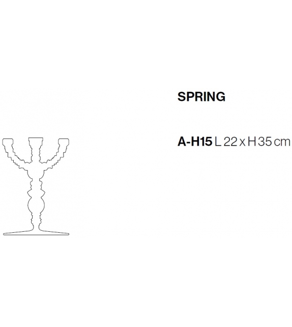Pronta consegna - Spring Bosa Candelabro