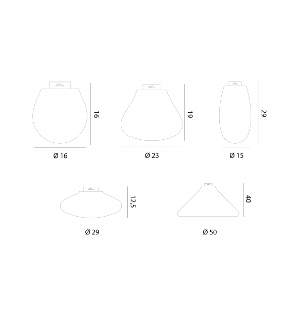 Ciulifruli Martinelli Luce Pendant Lamp