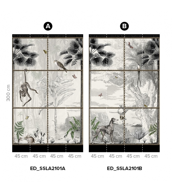 La Gabbia 01 Wall&Decò Papier Peint