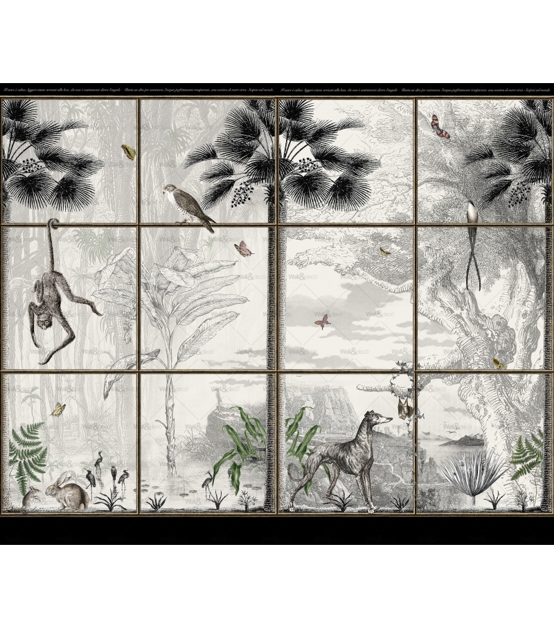 La Gabbia 01 Wall&Decò Carta da Parati