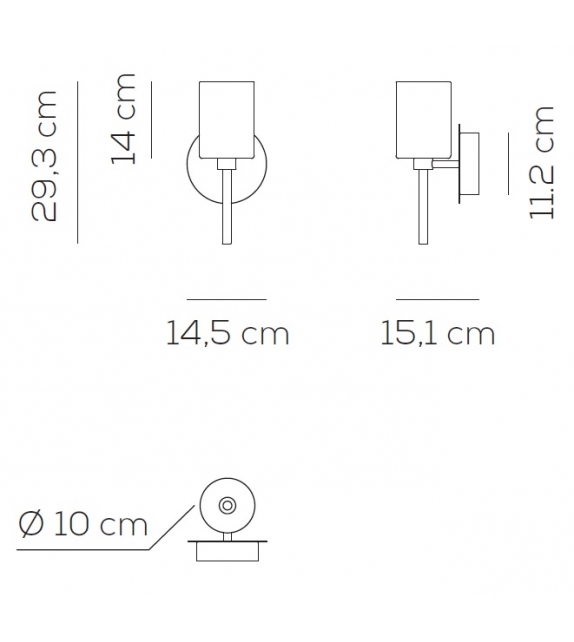 Spillray Axo Light Wandleuchte