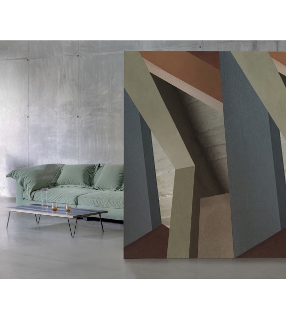 Architectural Color Block Wall&Decò Tapete