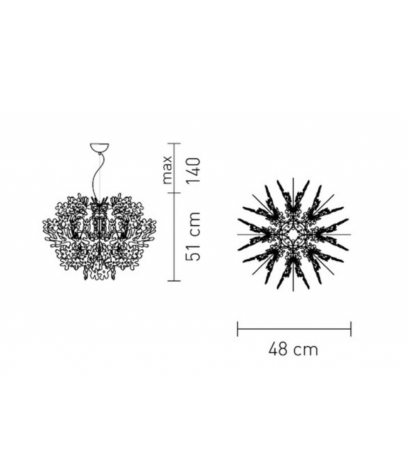 Fiorella Mini Slamp Lampada a Sospensione