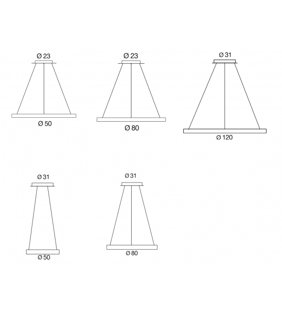 Lunaop Single Martinelli Luce Suspension