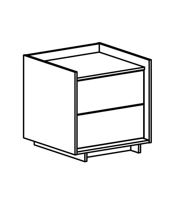 Kyoto Pianca Bedside Table