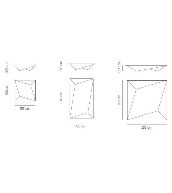 Ukiyo Axo Light Wall / Ceiling Lamp