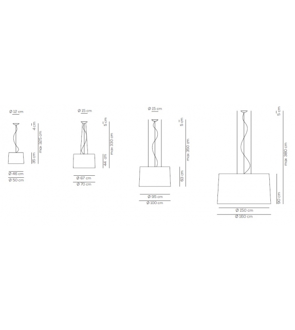 Velvet Axo Light Lampada a Sospensione