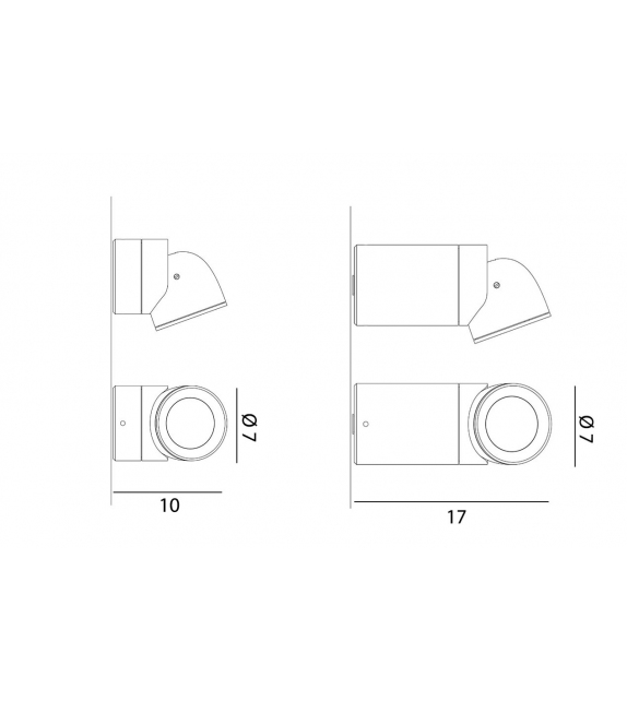 Sistema U Martinelli Luce Applique/Plafonnier
