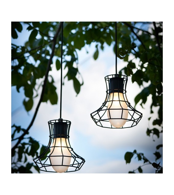 Lady Cage Outdoor Zava Lampada a Sospensione