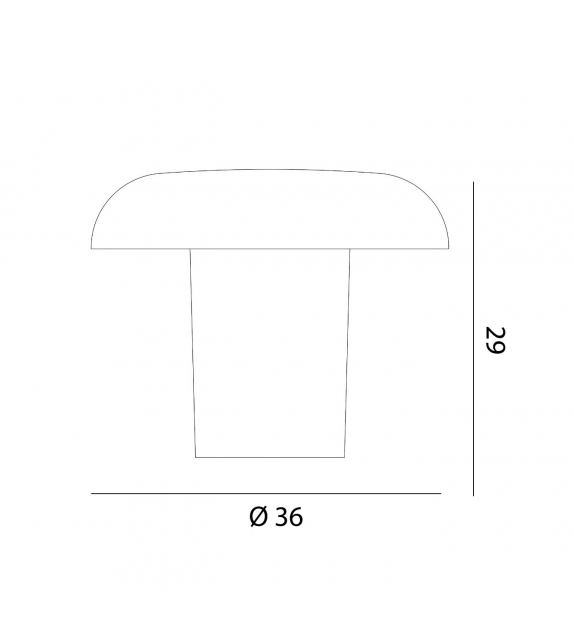 Amanita Martinelli Luce Lampada da Terra