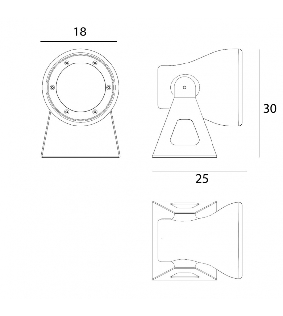 Frog Martinelli Luce Floor/Wall Lamp