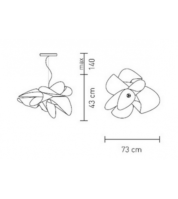 Etoile Slamp Lampada a Sospensione