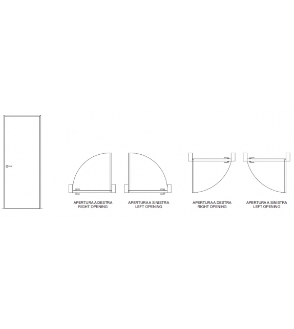 Como Singolo Viva Swing Door