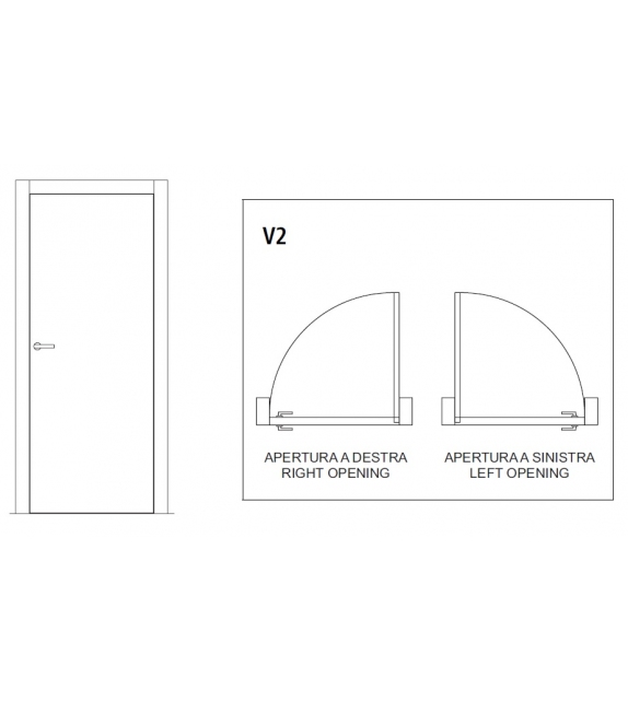 V2 Viva Swing Door