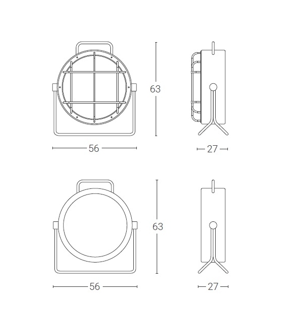Cantiere Outdoor Zava Floor Lamp