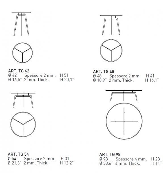 T-Gong Alivar Table Basse