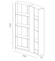 Nami DeCastelli Bookcase