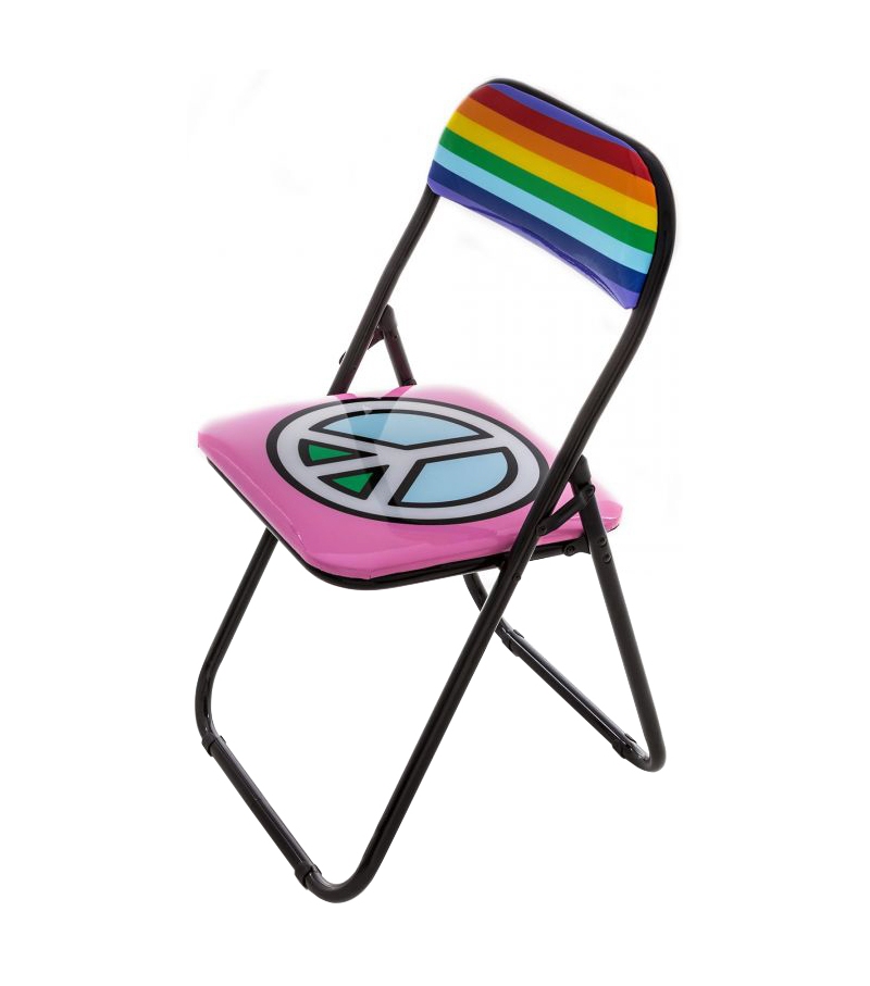 Ready for shipping - Peace Seletti Folding Chair