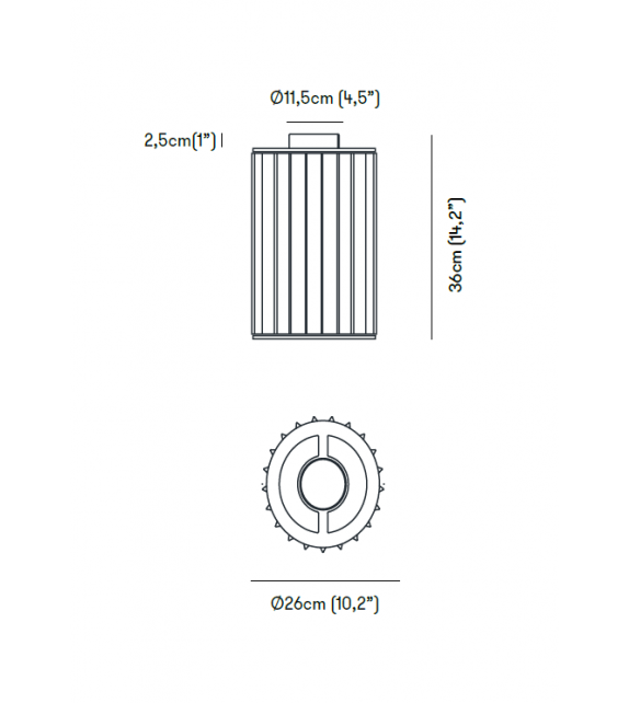 Crown Venicem Plafonnier