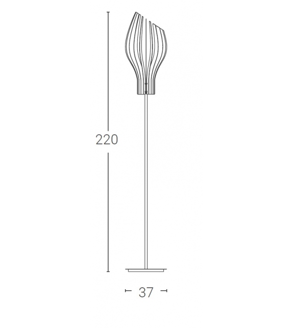 Slices-s Zava Lampada a Sospensione