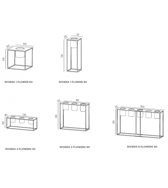 Riviera Pots DeCastelli Pflanzenhalter