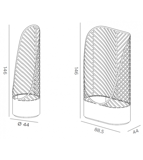 Screen-Pot DeCastelli Cachepot Decorativo