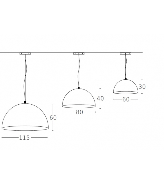 Amedeo Zava Lampe de Suspension