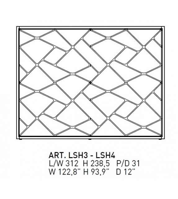 Shanghai XL Alivar Bookcase