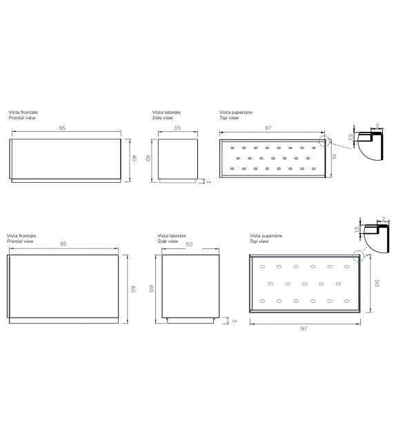 A-Modulo DeCastelli Flower Box