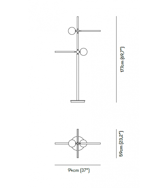 Pinocchio Venicem Floor Lamp